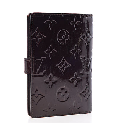 Louis Vuitton Vernis Small Ring Agenda Cover Amarante 3 of 9