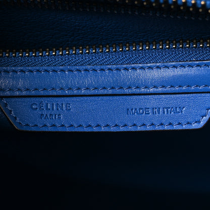 Celine Palmelato Micro Luggage Electric Blue 6 of 13