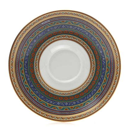 Hermes Porcelain Cheval d'Orient Tea Cup and Saucer 3 of 9