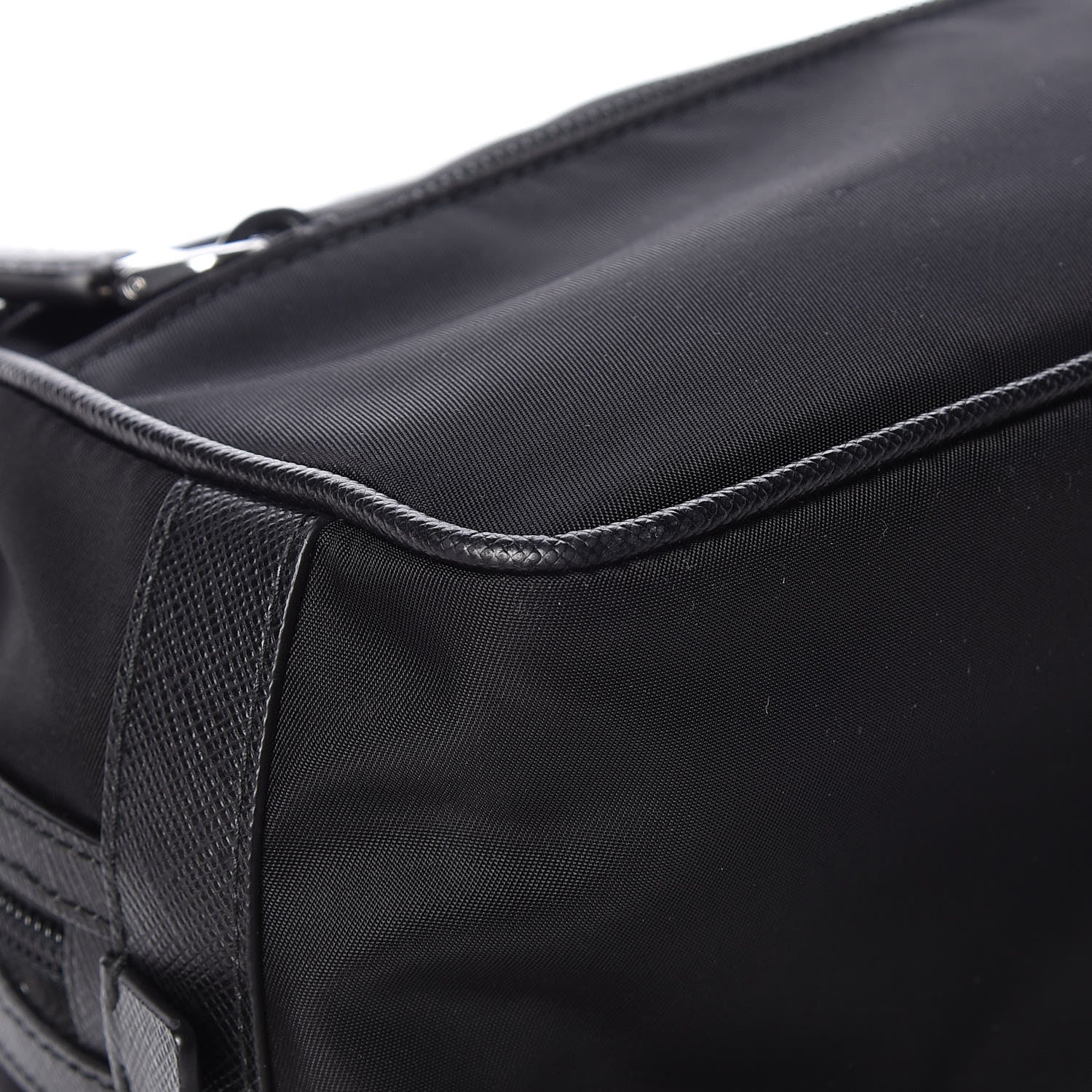 Prada Tessuto Nylon Saffiano Toiletry Case Black 11 of 12