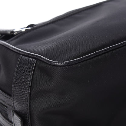 Prada Tessuto Nylon Saffiano Toiletry Case Black 11 of 12