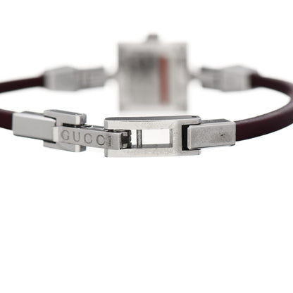 Gucci Stainless Steel Calfskin Mother of Pearl 14mm 102 G-Mini Quartz Watch 5 of 7