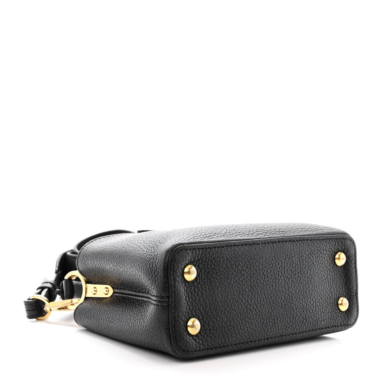Louis Vuitton Taurillon Mini Capucines Black 4 of 19