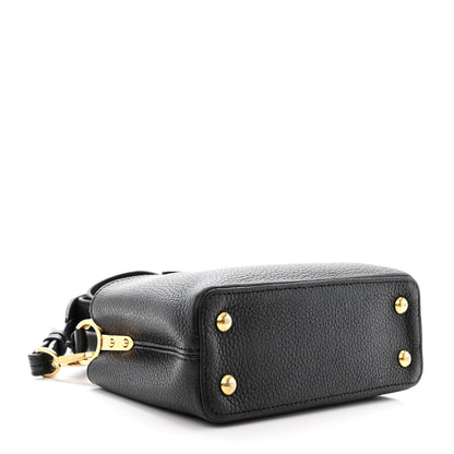 Louis Vuitton Taurillon Mini Capucines Black 4 of 19