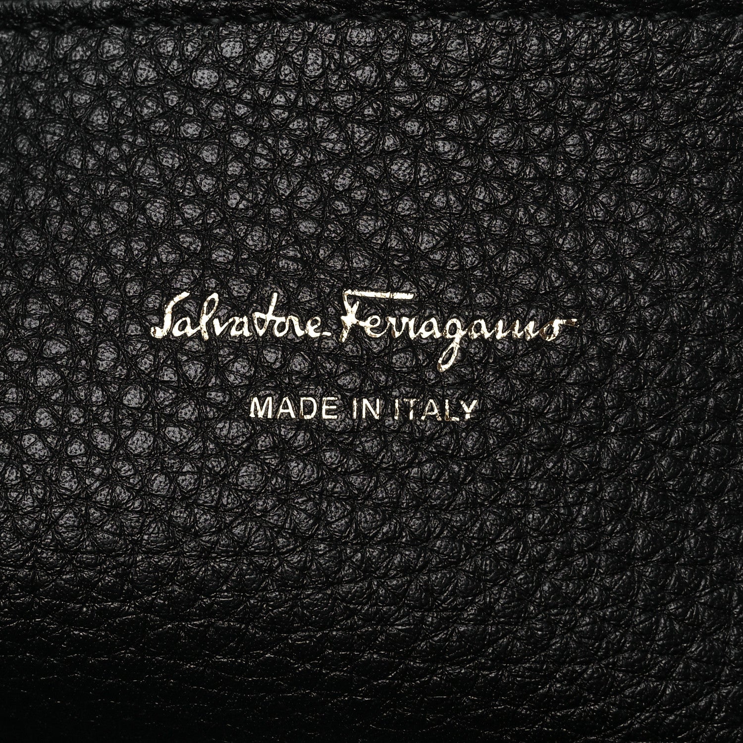 Salvatore Ferragamo Calfskin Large Studio Bag Black 6 of 10