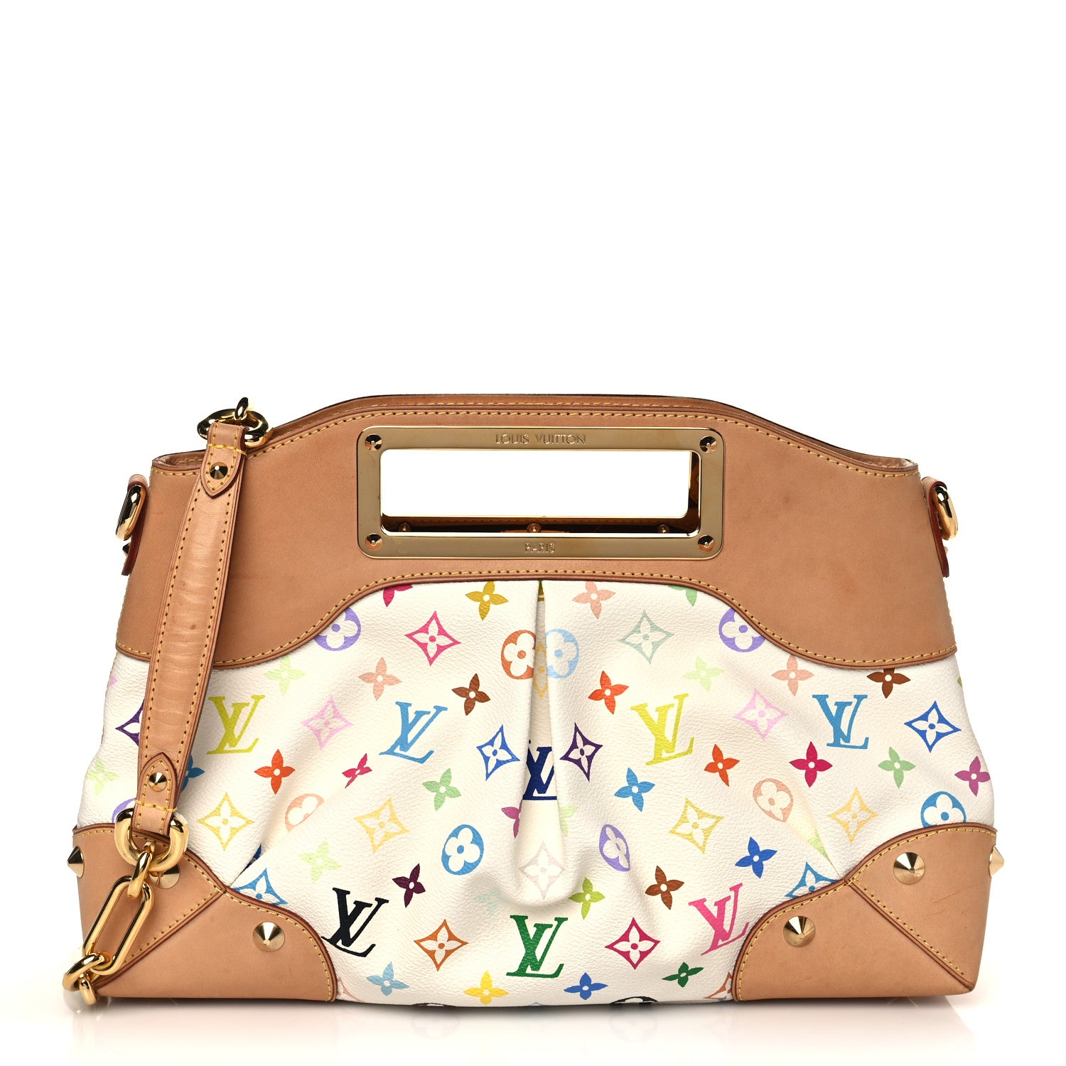 Louis Vuitton Monogram Multicolor Judy MM White 1 of 9