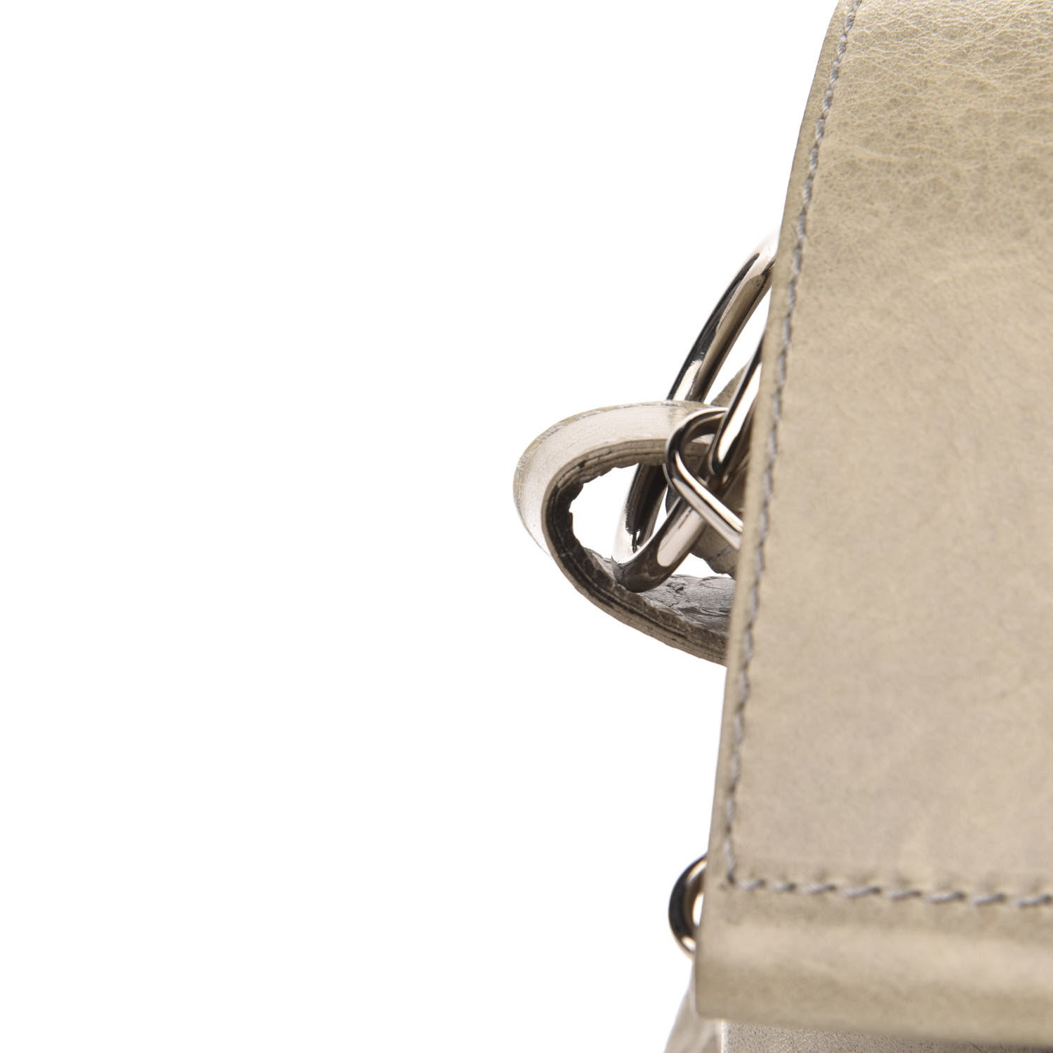 Balenciaga Agneau Giant 21 Silver Hardware Hardware Pompon Natural 15 of 18