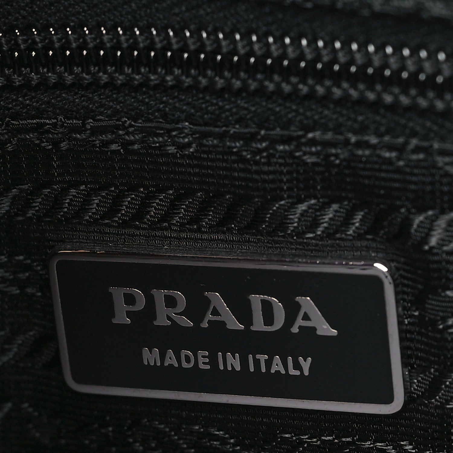 Prada Nylon Vela Messenger Bag Black 7 of 10