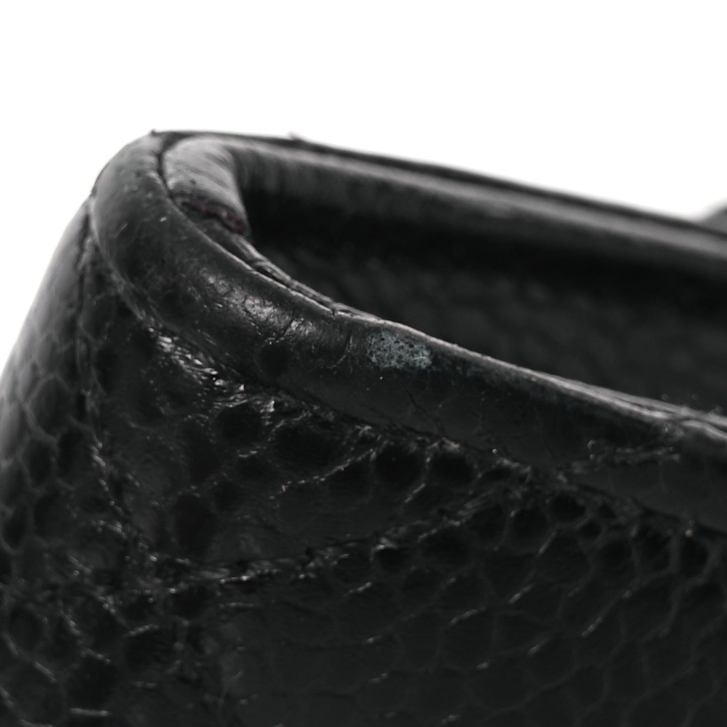 Caviar Quilted Large Gusset Flap Wallet Black