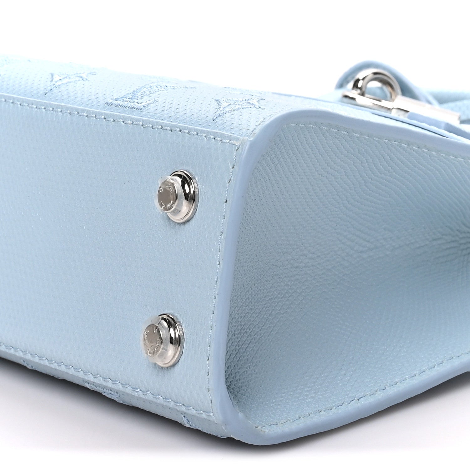 Louis Vuitton Karung Mini City Steamer Light Blue 9 of 9