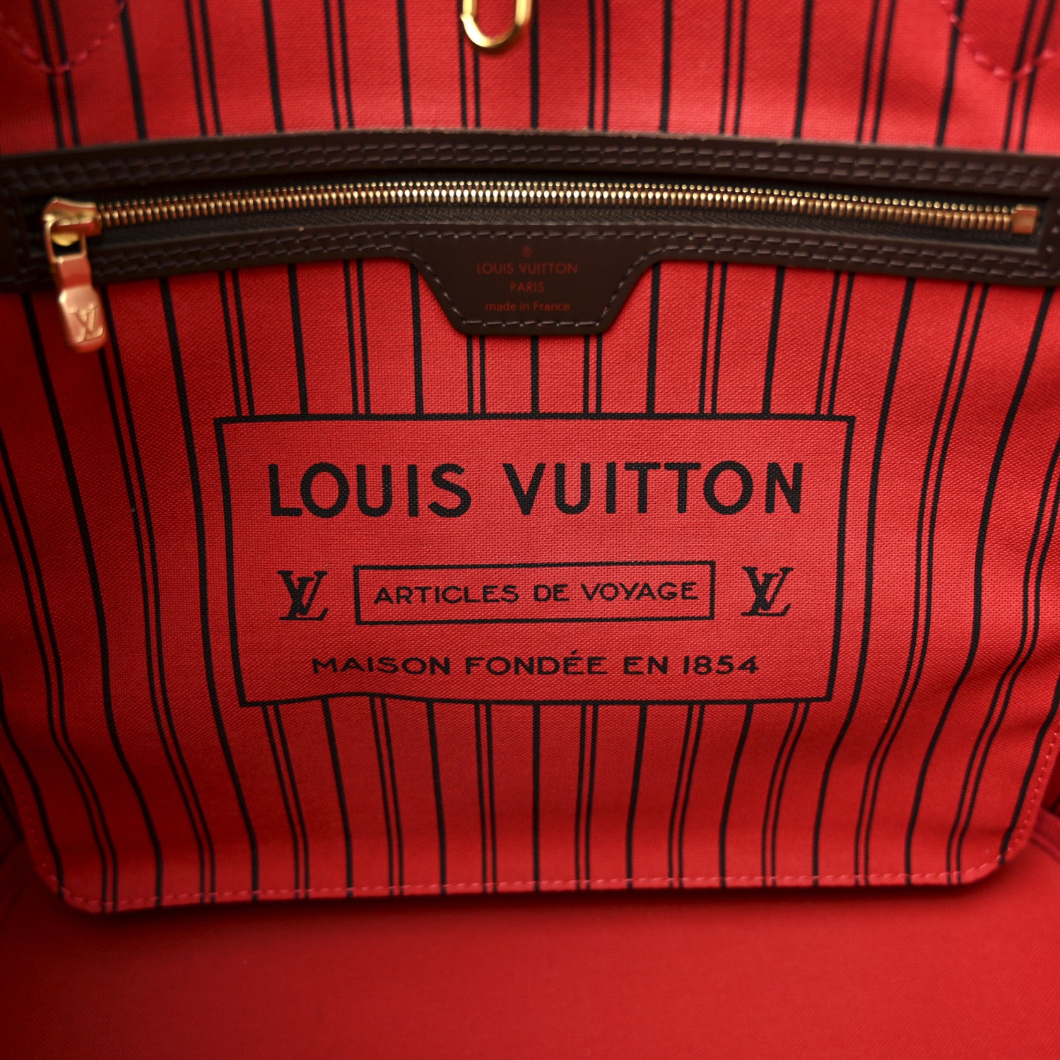 Louis Vuitton Damier Ebene Neo Neverfull MM 9 of 15