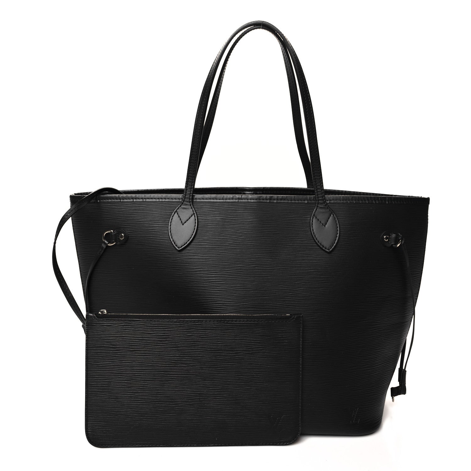 Louis Vuitton Epi Neverfull MM Black 3 of 12