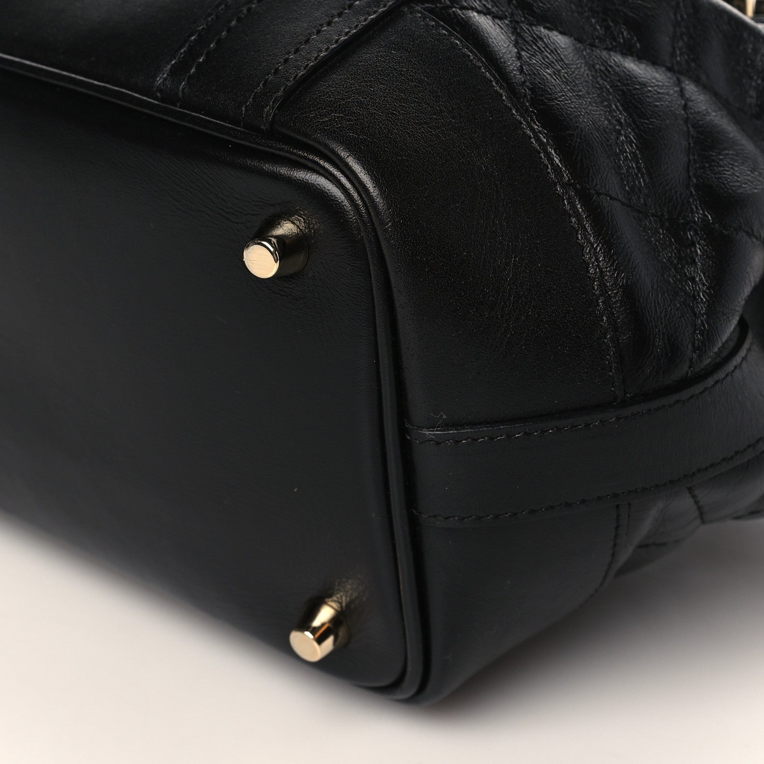 Burberry Calfskin Quilted Baby Beaton Black 8 of 8
