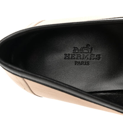 Hermes Goatskin Womens Royal Loafers 37.5 Multicolor 7 of 8