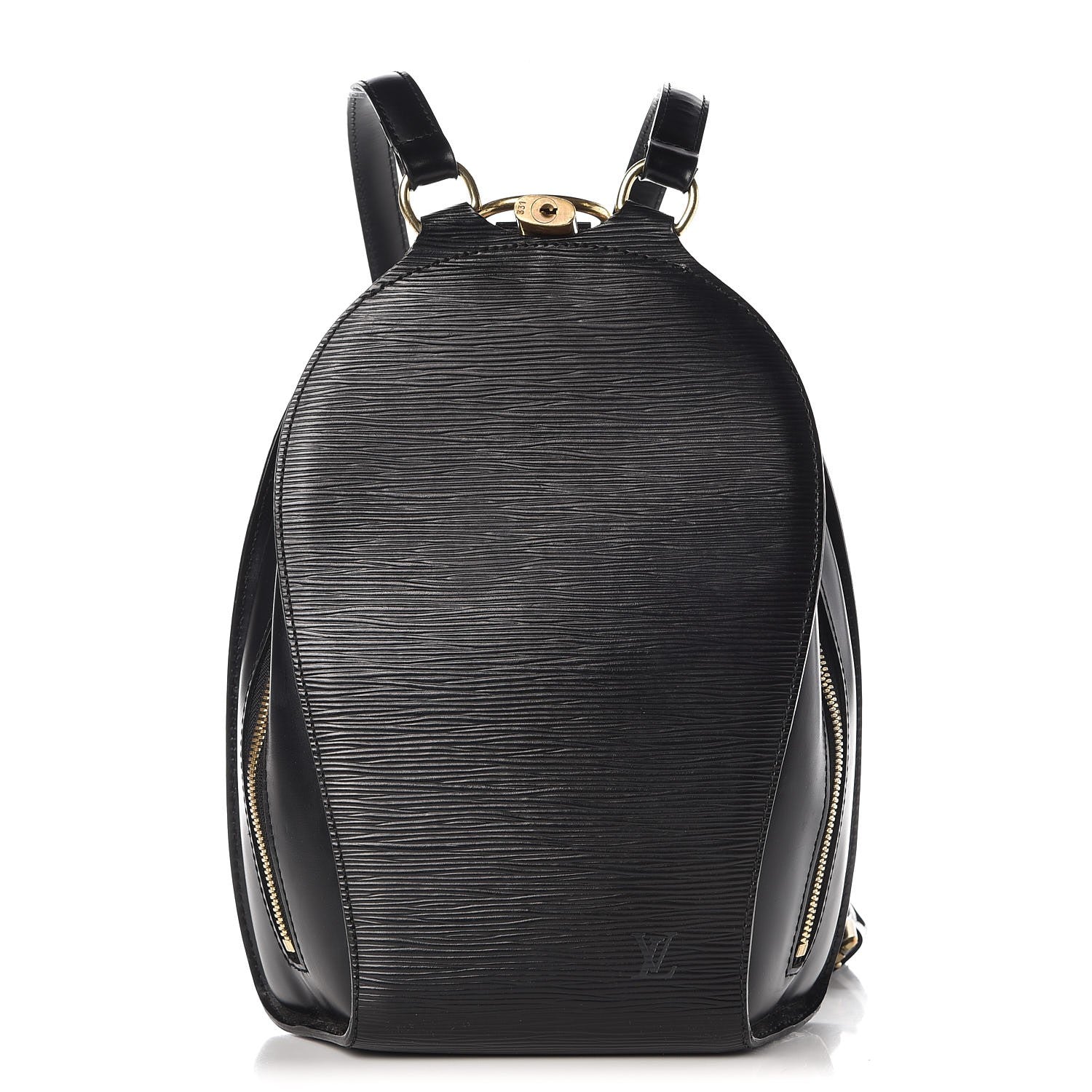 Louis Vuitton Epi Mabillon Backpack Black 1 of 6