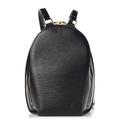 Louis Vuitton Epi Mabillon Backpack Black 1 of 6