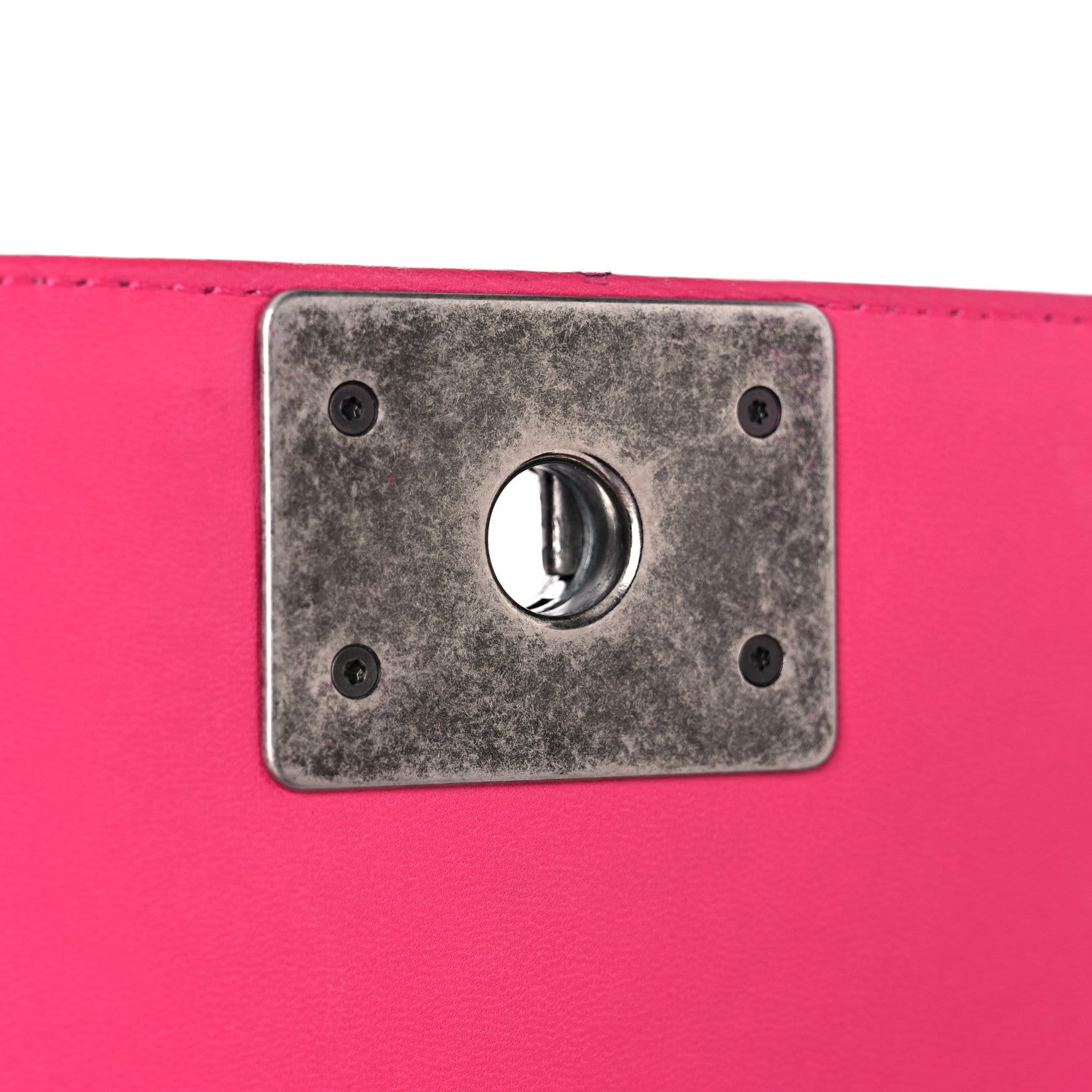 Chanel Lambskin Quilted Medium Boy Flap Pink 10 of 13
