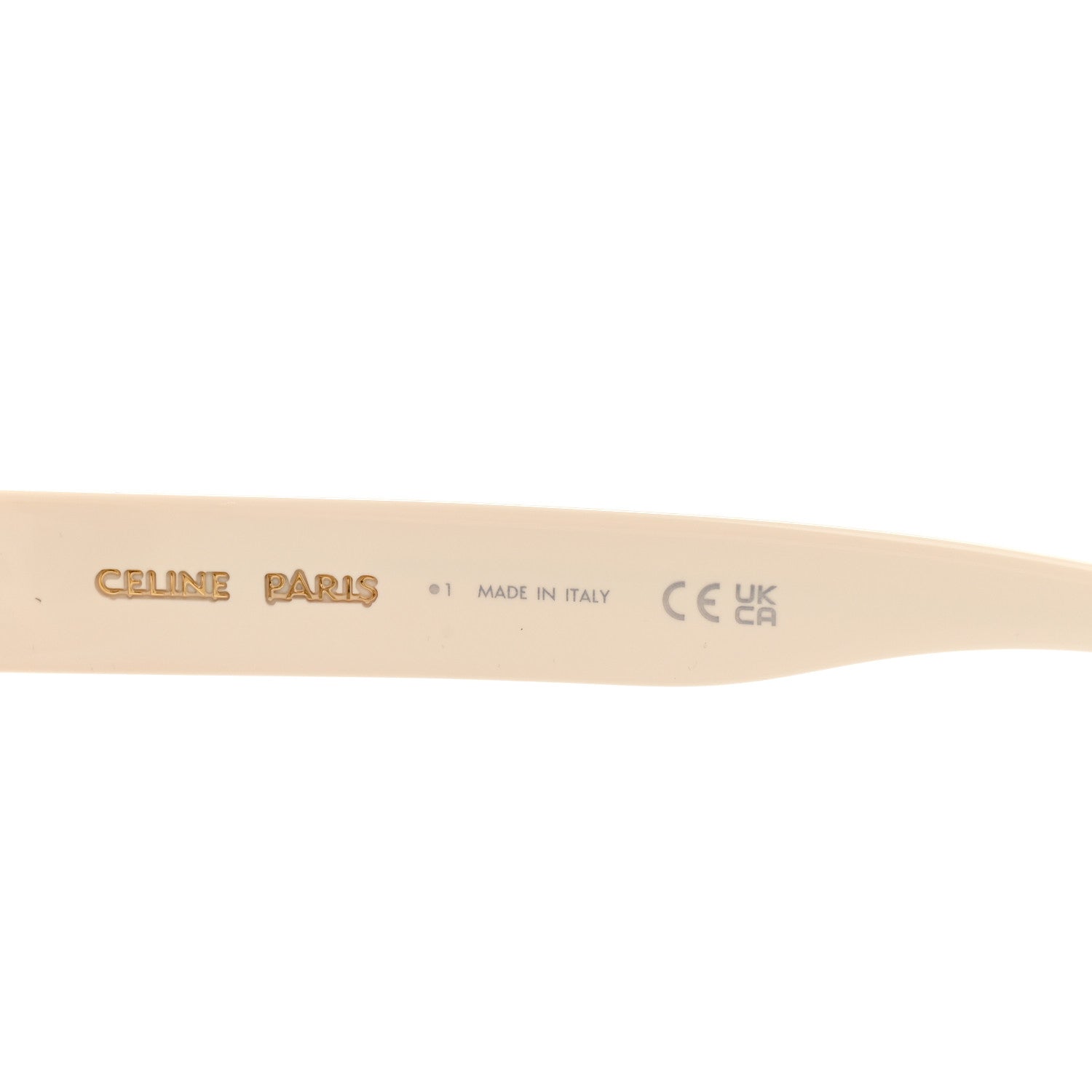 Celine Acetate Triomphe Sunglasses CL40304U Ivory 6 of 7