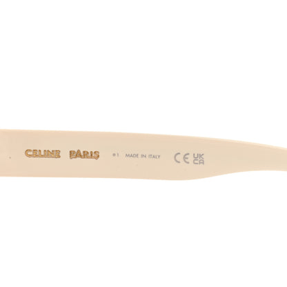 Celine Acetate Triomphe Sunglasses CL40304U Ivory 6 of 7