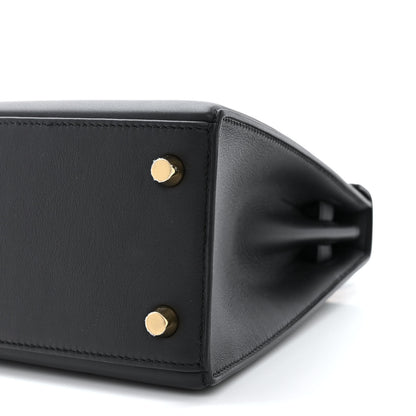 Hermes Swift Kelly Padded Sellier 25 Black 10 of 10