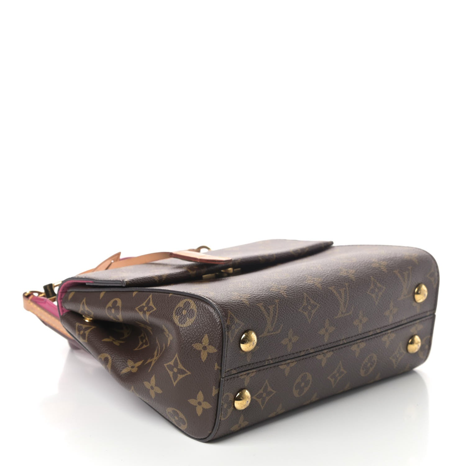 Louis Vuitton Monogram Cluny BB Bordeaux Fuchsia 3 of 4
