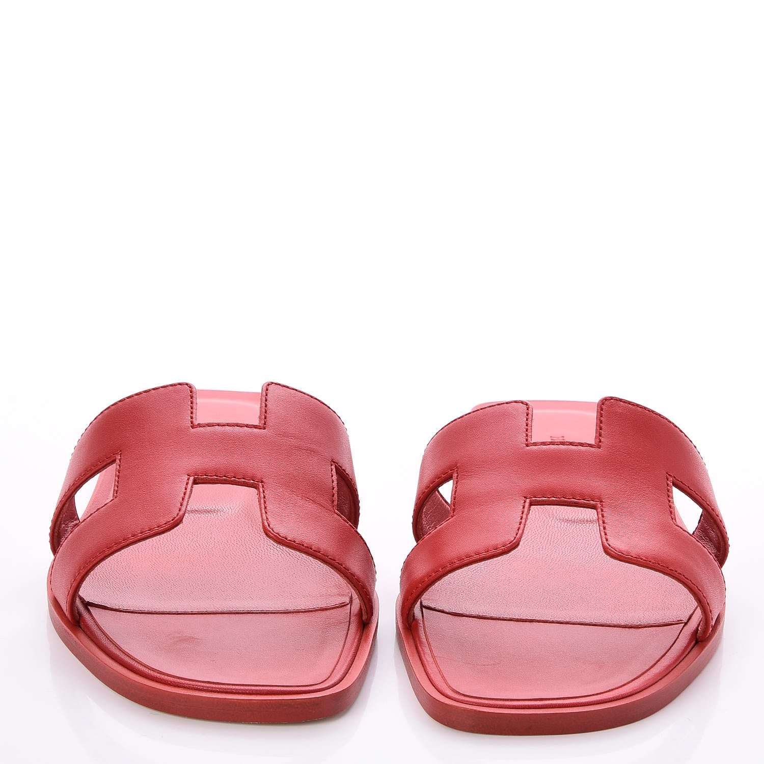 Hermes Tadelakt Oran Sandals 37.5 2 of 9