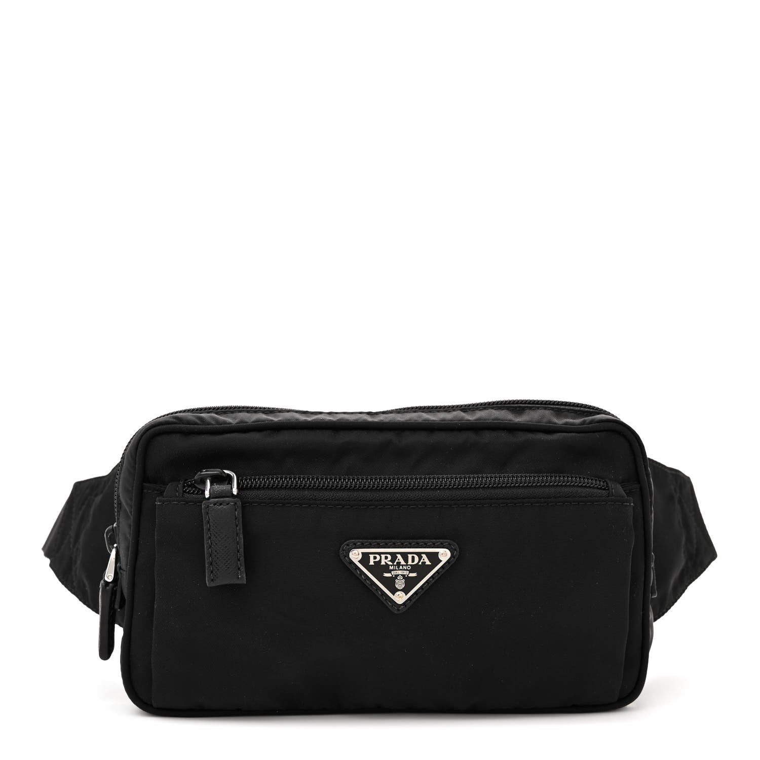 Prada Re-Nylon Saffiano Belt Bag Black 1 of 10