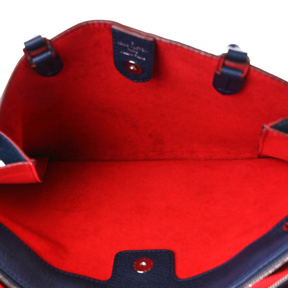Louis Vuitton Calfskin Lockmeto Marine Rouge 9 of 13
