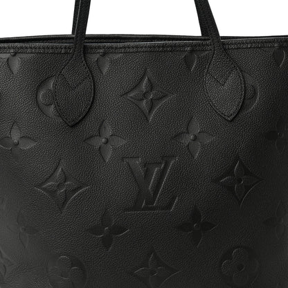 Louis Vuitton Empreinte Monogram Giant Neverfull MM Black 8 of 11