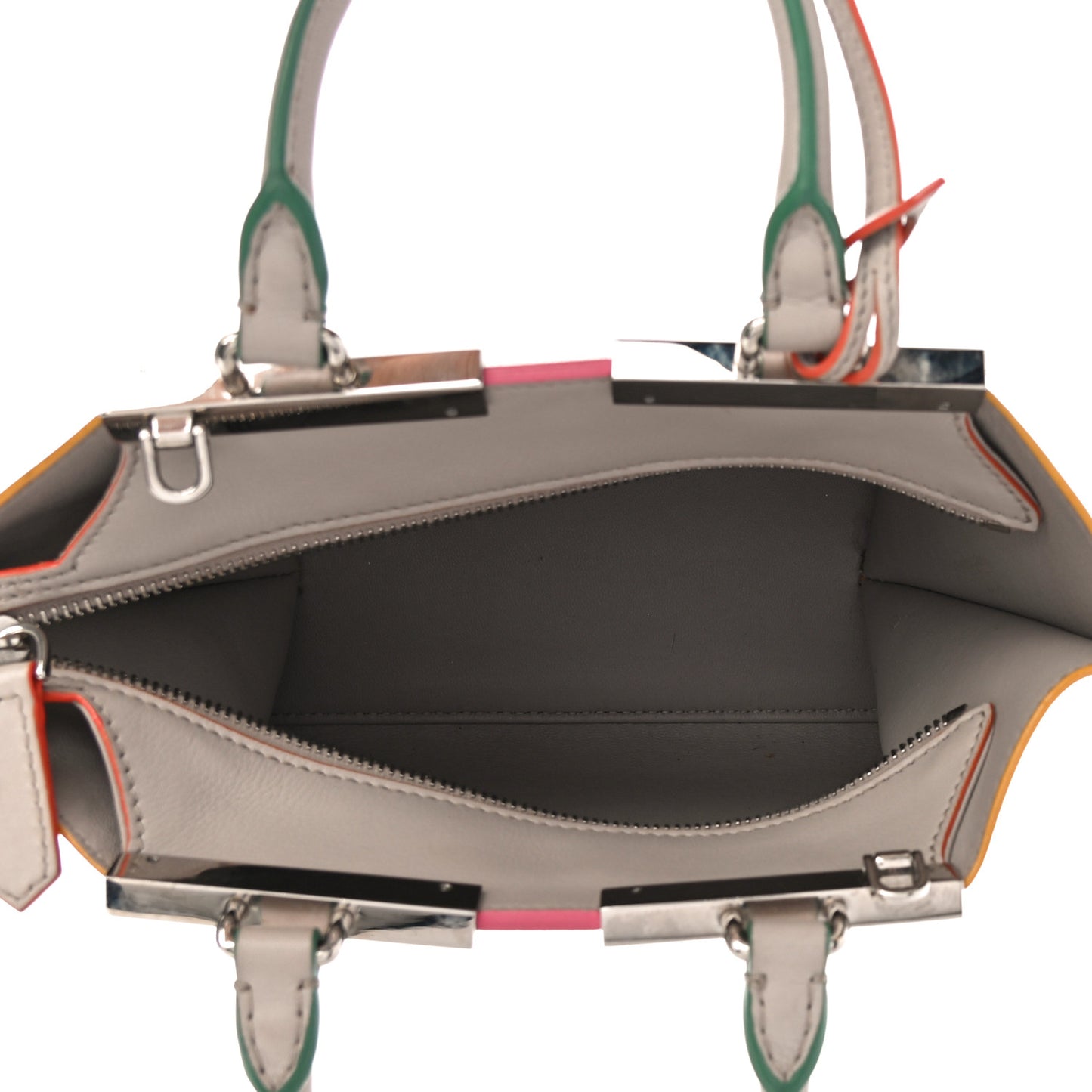 Vitello Dolce Mini 3Jours Tote Grigio Polvere