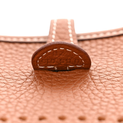 Hermes Taurillon Clemence Evelyne TPM Gold 7 of 11