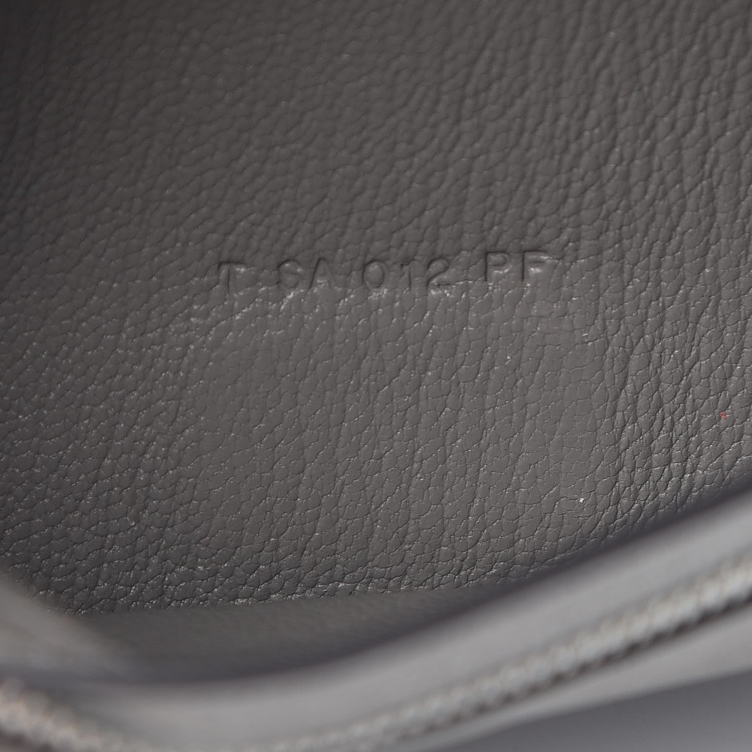 Hermes Ostrich Bearn Gusset Wallet Gris Tourterelle 8 of 9