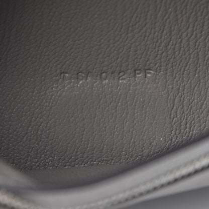 Hermes Ostrich Bearn Gusset Wallet Gris Tourterelle 8 of 9