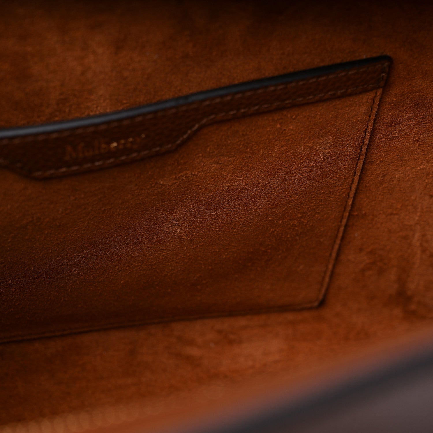 Mulberry Classic Grain Small Bayswater Zip Tote Oak 9 of 9