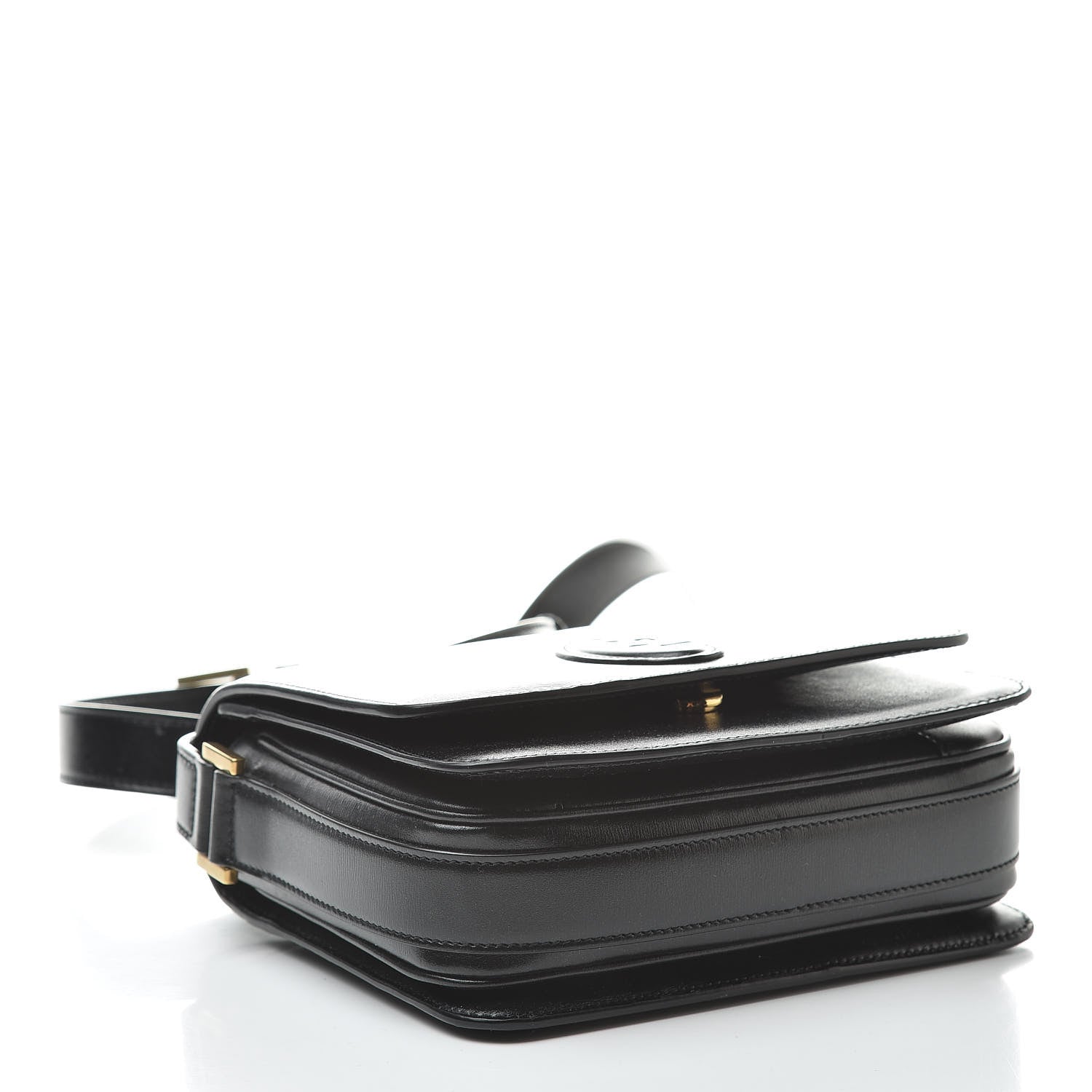 Saint Laurent Calfskin Le 61 Shoulder Bag Black 4 of 9