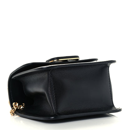 Valentino Garavani Smooth Calfskin Micro VSling Shoulder Bag Black 3 of 10