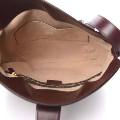 Gucci GG Monogram Calfskin Medium Arli Shoulder Bag Sahara Rubino Chardonnay 4 of 9