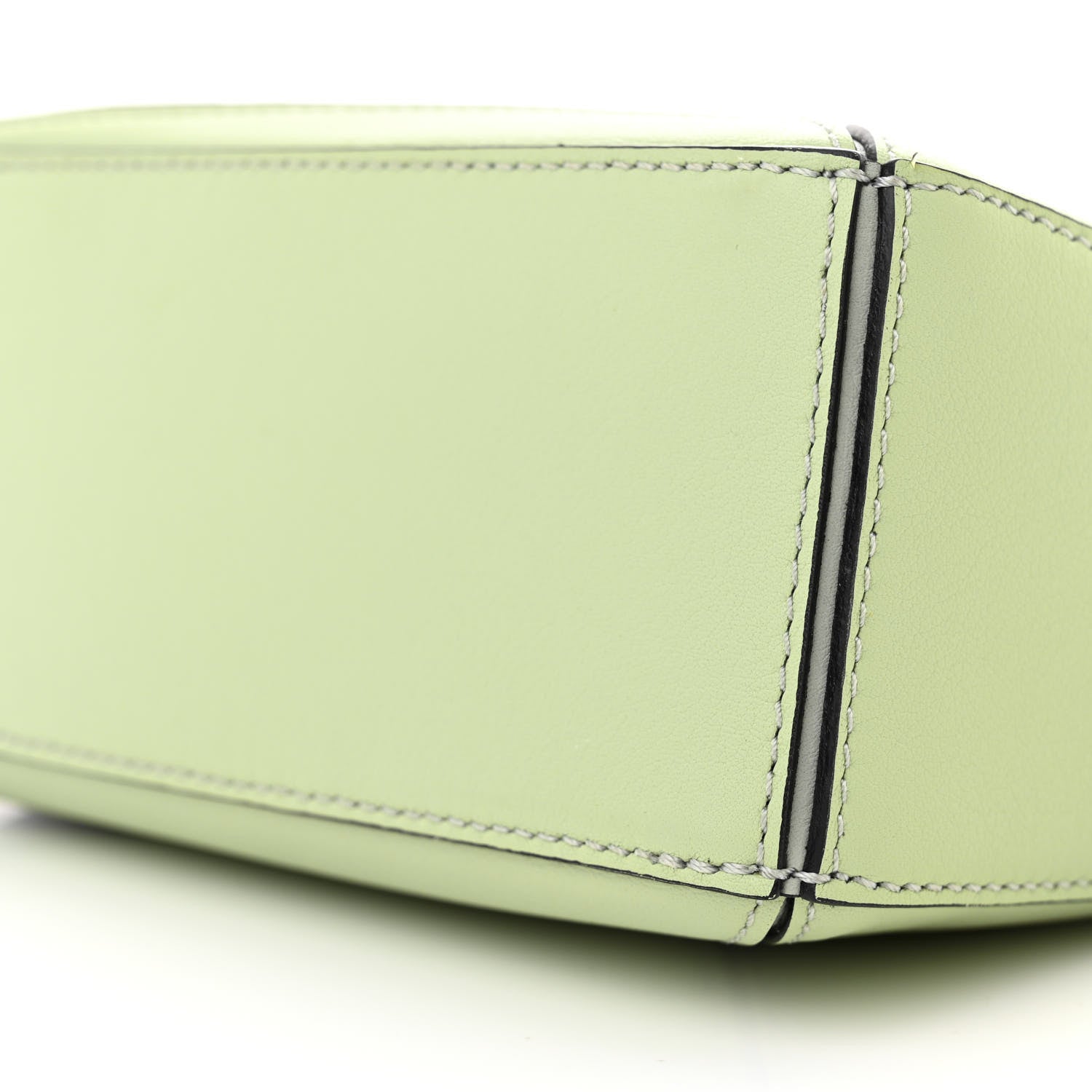 Loewe Calfskin Mini Puzzle Bag Ash Grey Light Celadon 9 of 9