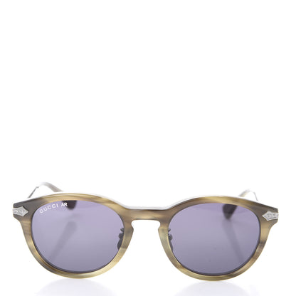 Gucci Acetate Round Metal Sunglasses GG0071S 4 of 9