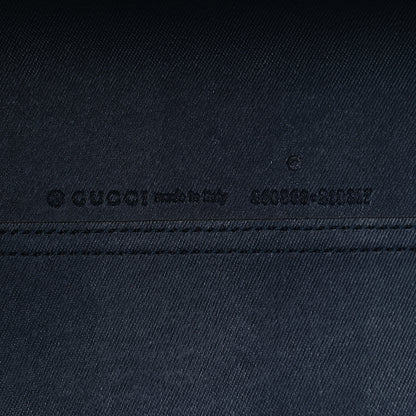 Gucci GG Supreme Monogram Blooms Medium Reversible Tote Beige Blue Navy 7 of 10