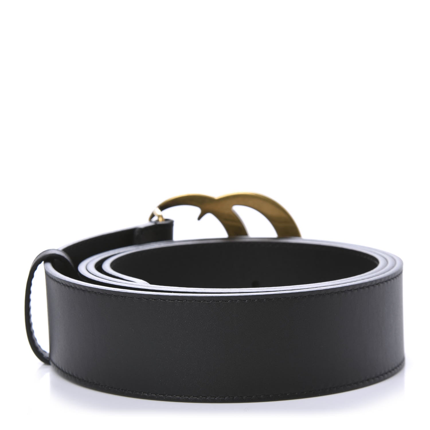 Gucci Calfskin Double G 40mm Belt 115 46 Black 2 of 4