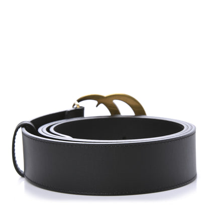 Gucci Calfskin Double G 40mm Belt 115 46 Black 2 of 4