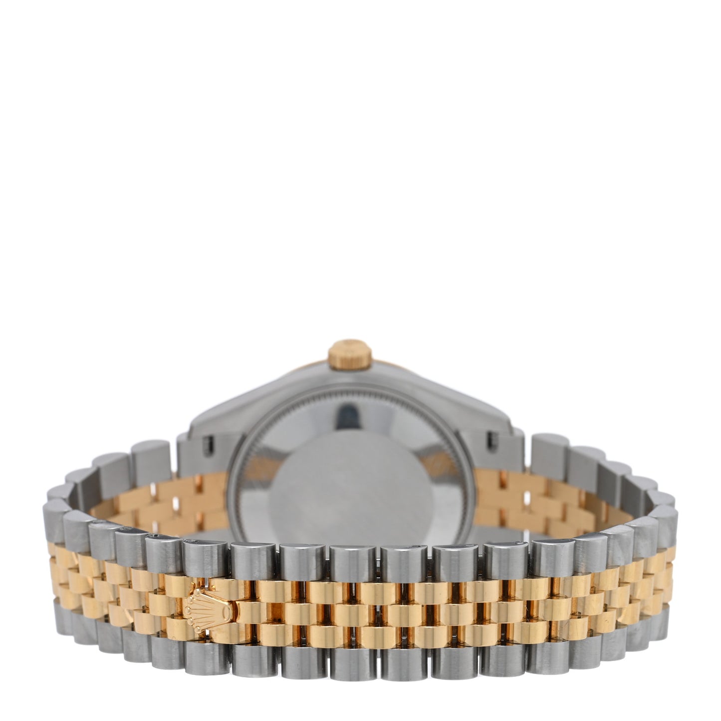 Stainless Steel 18K Yellow Gold 31mm Oyster Perpetual Datejust Watch White Roman 278273