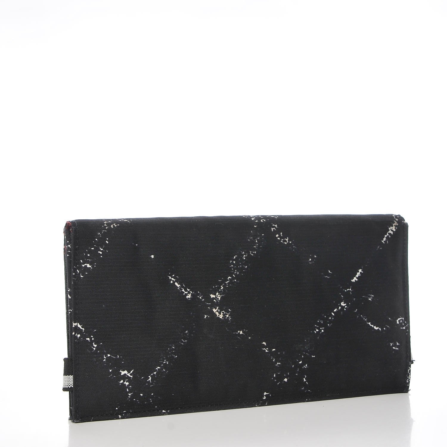 Chanel Nylon Travel Flap Wallet Black 3 of 10