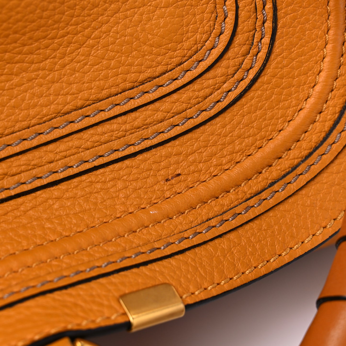 Calfskin Medium Marcie Satchel Sugar