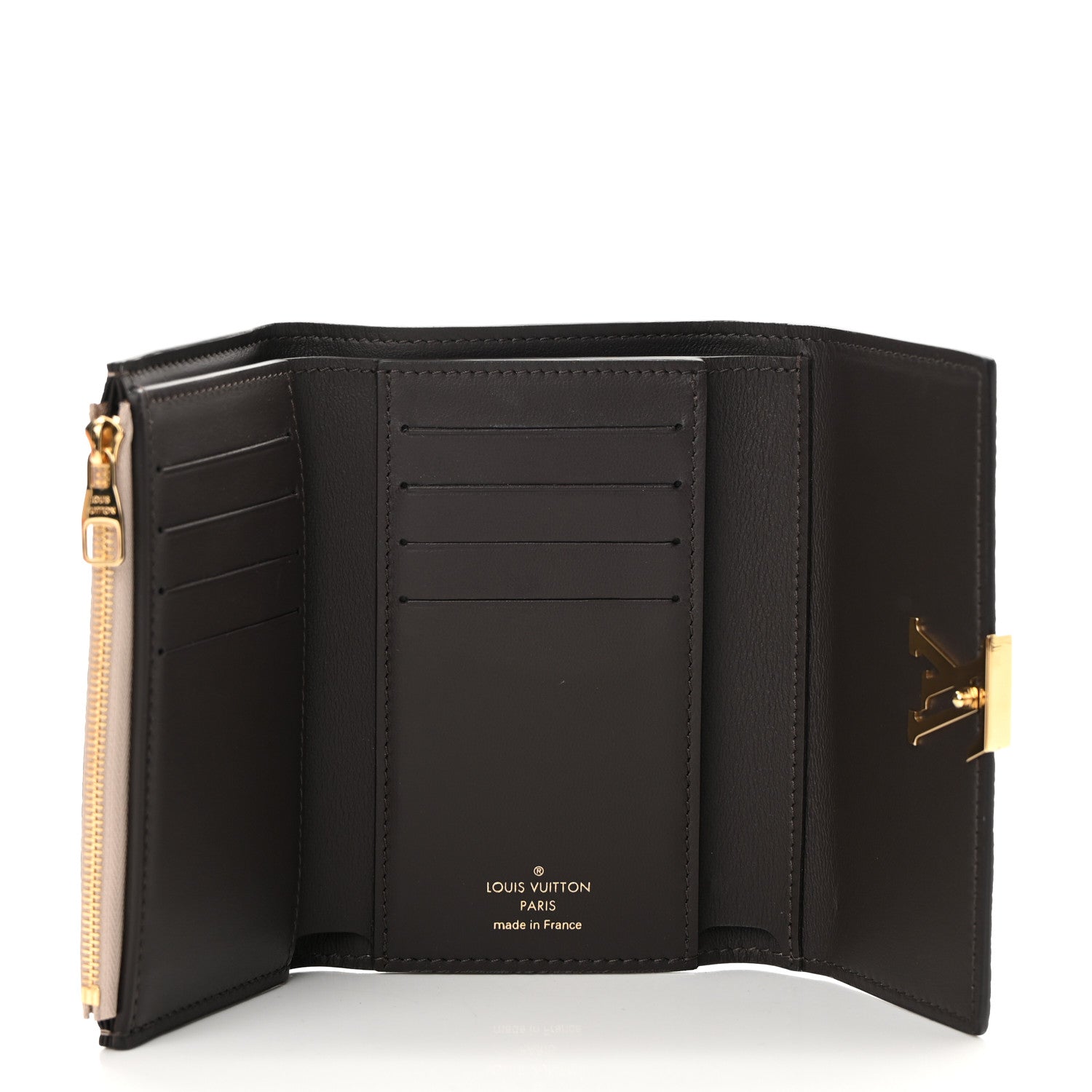 Louis Vuitton Taurillon Capucines Compact Wallet Galet 5 of 11