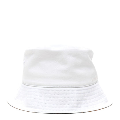 Burberry Denim Logo Bucket Hat M White 4 of 7