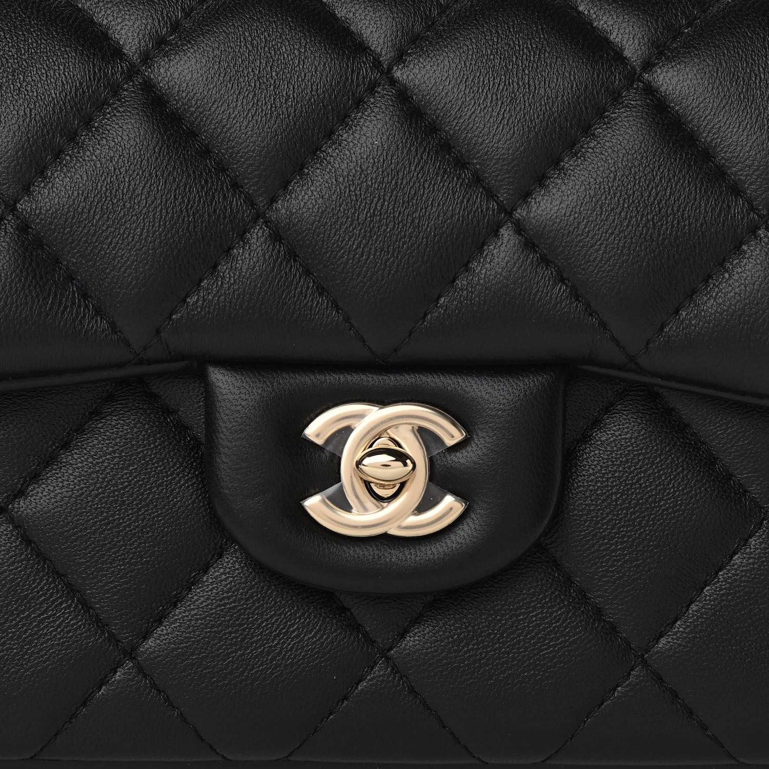 Chanel Lambskin Quilted Small My Precious Flap Black 7 of 11