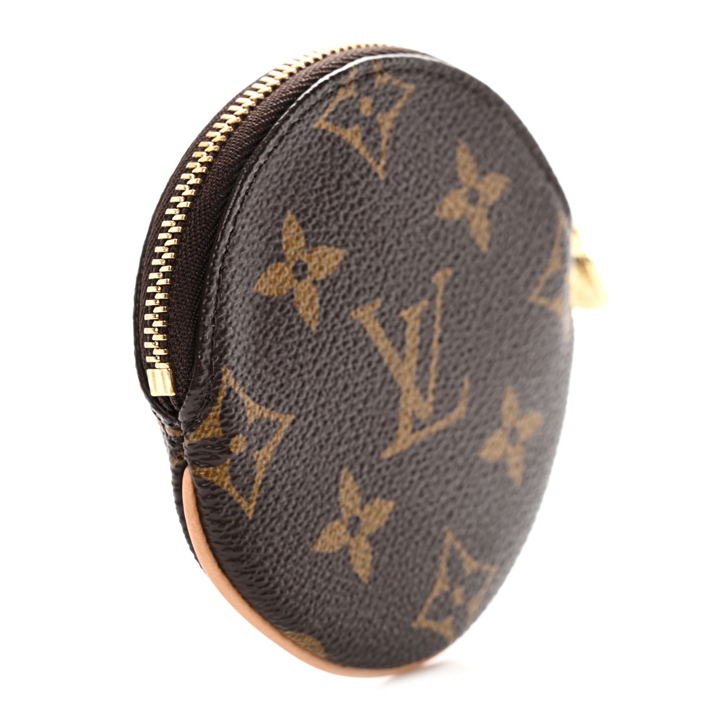 Monogram Round Coin Purse