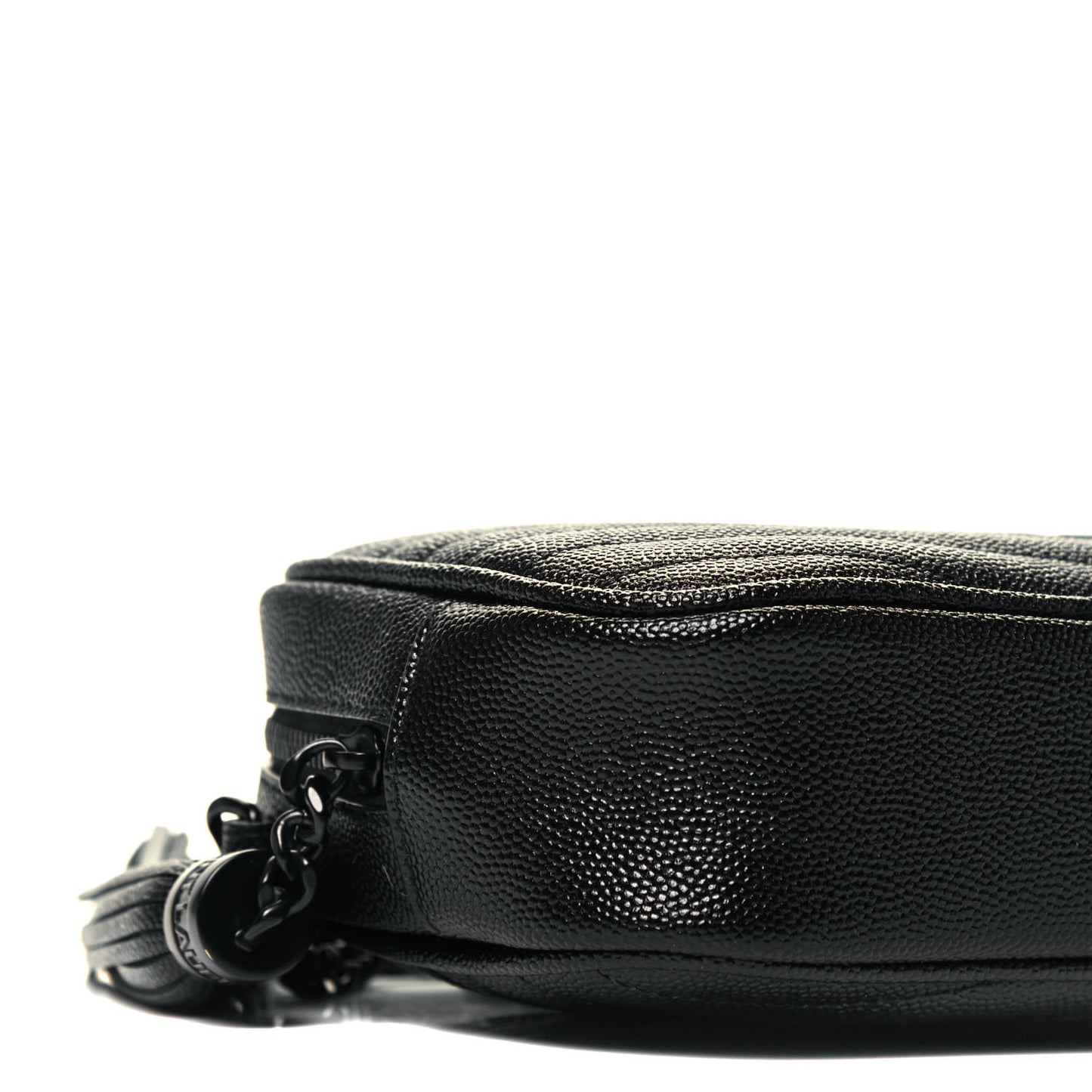 Grain De Poudre Matelasse Monogram Mini Lou Camera Bag Black